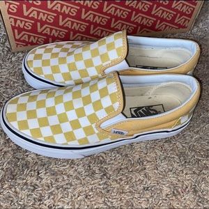 VANS Checkerboard Slip ons